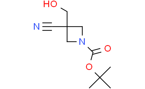 tert-butyl 3-cyano-3-(hydroxymethyl)azetidine-1-carboxylate