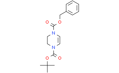 O4-benzyl O1-tert-butyl 2,3-dihydropyrazine-1,4-dicarboxylate