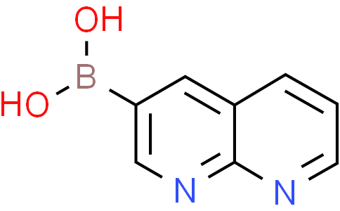 (1,8-Naphthyridin-3-yl)boronic acidCas:1229042-02-7