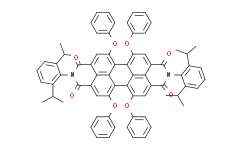 N，N'-双(2，6-二异丙基苯基)-1，6，7，12-四苯氧基-3，4，9，10-苝四甲酰二亚胺,≥95%