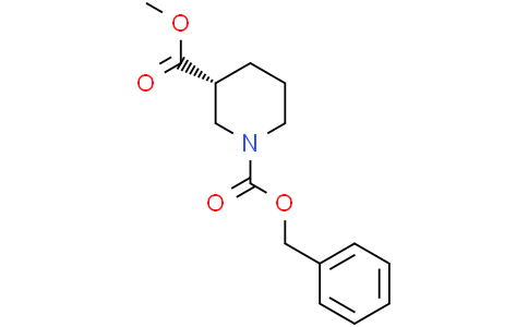O1-benzyl O3-methyl (3R)-piperidine-1,3-dicarboxylate