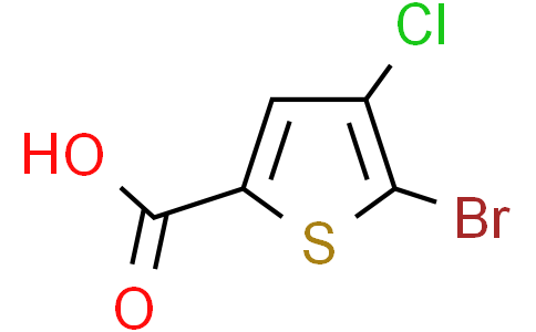 5-bromo-4-chloro-thiophene-2-carboxylic acid