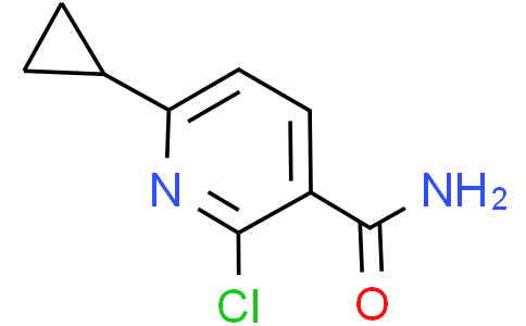 2-chloro-6-cyclopropyl-pyridine-3-carboxamide