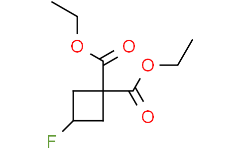1,1-diethyl 3-fluorocyclobutane-1,1-dicarboxylate