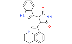 3-(5,6-dihydro-4H-pyrrolo[3,2,1-ij]quinolin-1-yl)-4-(1H-indol-3-yl)pyrrolidine-2,5-dione