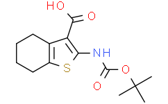 2-(Boc-氨基)-4，5，6，7-四氢苯并噻吩-3-甲酸,97%