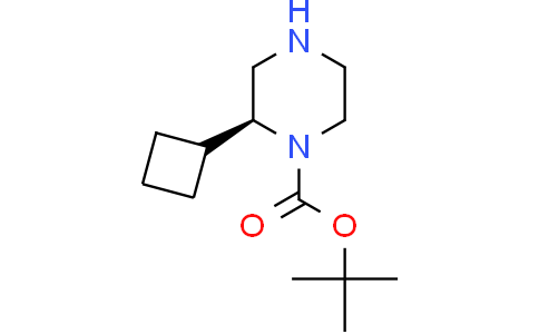 tert-butyl (2S)-2-cyclobutylpiperazine-1-carboxylate