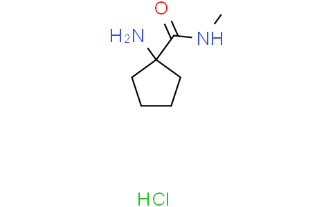 1-amino-N-methylcyclopentane-1-carboxamide hydrochloride