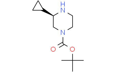 tert-butyl (3R)-3-cyclopropylpiperazine-1-carboxylate