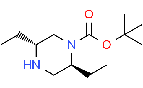 tert-butyl (2S,5R)-2,5-diethylpiperazine-1-carboxylate