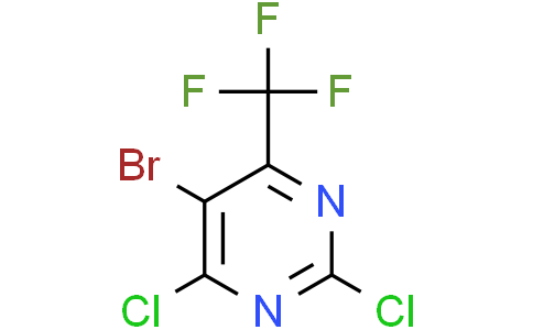 5-bromo-2,4-dichloro-6-(trifluoromethyl)pyrimidine