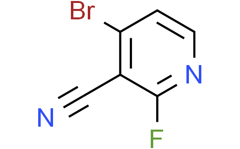 3-Pyridinecarbonitrile, 4-bromo-2-fluoro-