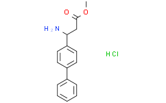 METHYL 3-AMINO-3-(4-PHENYLPHENYL)PROPANOATE HCl