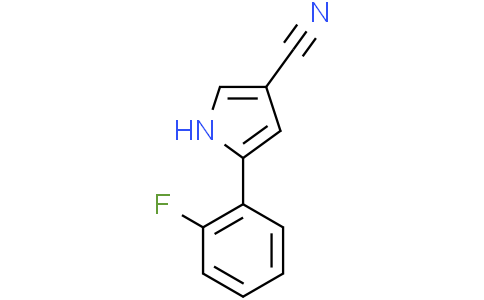 5-(2-氟苯基)-1H-吡咯-3-甲腈