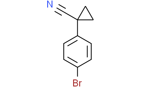 1-(4-bromophenyl)cyclopropane-1-carbonitrile