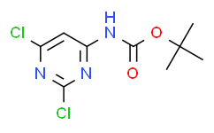 (2，6-二氯嘧啶-4-基)氨基甲酸叔丁酯,97%