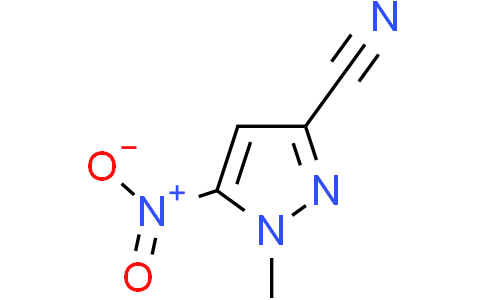 1-methyl-5-nitro-pyrazole-3-carbonitrile