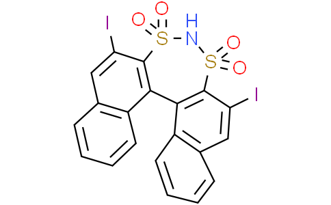 (11bR)-2,6-Diiodo-3,3,5,5-tetraoxide-Dinaphtho[2,1-d:1',2'-f][1,3,2]dithiazepineCas:1245748-53-1