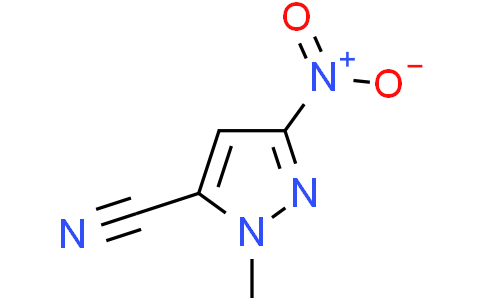 2-methyl-5-nitro-pyrazole-3-carbonitrile