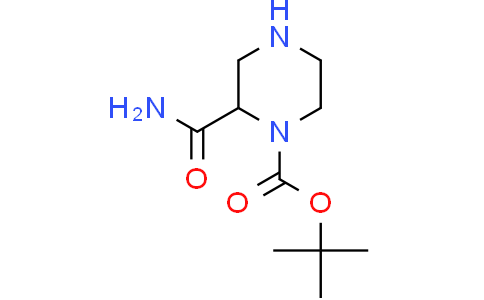 tert-butyl 2-carbamoylpiperazine-1-carboxylate