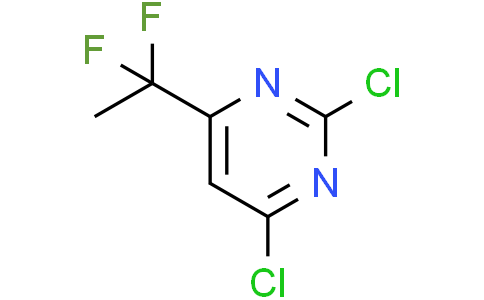 2,4-dichloro-6-(1,1-difluoroethyl)pyrimidine