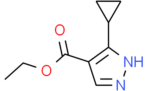 ethyl 3-cyclopropyl-1H-pyrazole-4-carboxylate