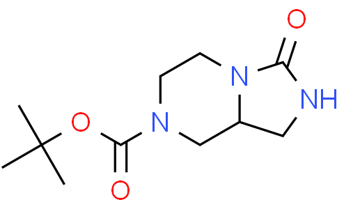tert-butyl 3-oxo-octahydroimidazolidino[1,5-a]piperazine-7-carboxylate