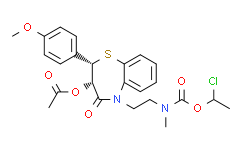 (2S，3S)-[2-[3-(乙酰氧基)-3，4-二氢-2-(4-甲氧基苯基)-4-氧代-1，5-苯并硫氮杂-5(2H)-基]乙基]甲基-d3-氨基甲酸1-氯乙酯,BR