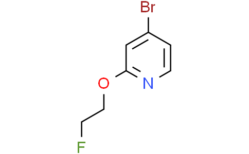 4-bromo-2-(2-fluoroethoxy)pyridine