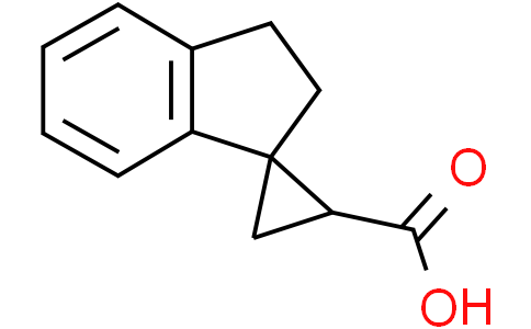 spiro[cyclopropane-2,1-indane]-1-carboxylic acid