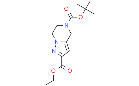 O5-tert-butyl O2-ethyl 6,7-dihydro-4H-pyrazolo[1,5-a]pyrazine-2,5-dicarboxylate