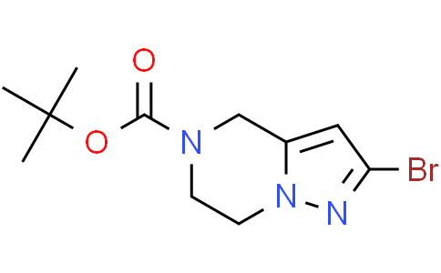 tert-butyl 2-bromo-6,7-dihydro-4H-pyrazolo[1,5-a]pyrazine-5-carboxylate