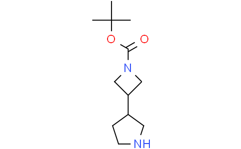 tert-butyl 3-(pyrrolidin-3-yl)azetidine-1-carboxylate