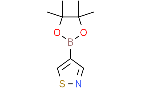 4-(4,4,5,5-tetramethyl-1,3,2-dioxaborolan-2-yl)isothiazole