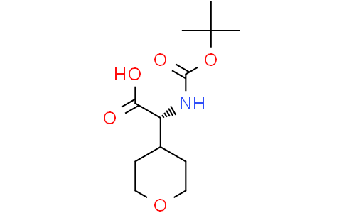 (R)-2-(Boc-氨基)-2-(四氢-2H-吡喃-4-基)乙酸