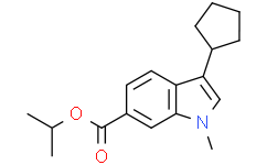 isopropyl 3-cyclopentyl-1-methyl-1H-indole-6-carboxylate