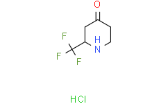2-(trifluoromethyl)piperidin-4-one hydrochloride