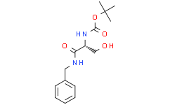 (R)-(1-(苄基氨基)-3-羟基-1-氧代丙-2-基)氨基甲酸叔丁酯