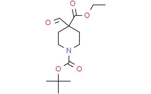 O1-tert-butyl O4-ethyl 4-formylpiperidine-1,4-dicarboxylate