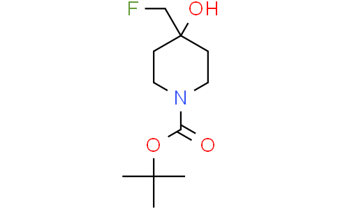 tert-butyl 4-(fluoromethyl)-4-hydroxypiperidine-1-carboxylate
