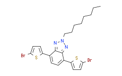 4，7-双(5-溴-2-噻吩基)-2-正辛基-2H-苯并三唑,90%
