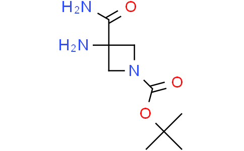 tert-butyl 3-amino-3-carbamoylazetidine-1-carboxylate