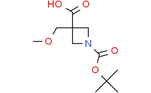 1-[(tert-butoxy)carbonyl]-3-(methoxymethyl)azetidine-3-carboxylic acid