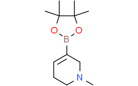 1-methyl-5-(tetramethyl-1,3,2-dioxaborolan-2-yl)-1,2,3,6-tetrahydropyridine