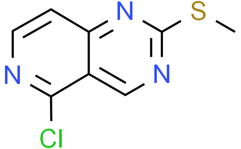 5-chloro-2-methylsulfanyl-pyrido[4,3-d]pyrimidine