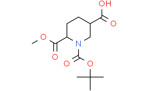 1-tert-butoxycarbonyl-6-methoxycarbonyl-piperidine-3-carboxylic acid