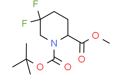 O1-tert-butyl O2-methyl 5,5-difluoropiperidine-1,2-dicarboxylate