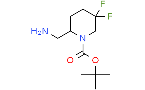 tert-butyl 2-(aminomethyl)-5,5-difluoropiperidine-1-carboxylate