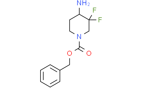 benzyl 4-amino-3,3-difluoro-piperidine-1-carboxylate