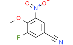 3-Fluoro-4-methoxy-5-nitrobenzonitrile
